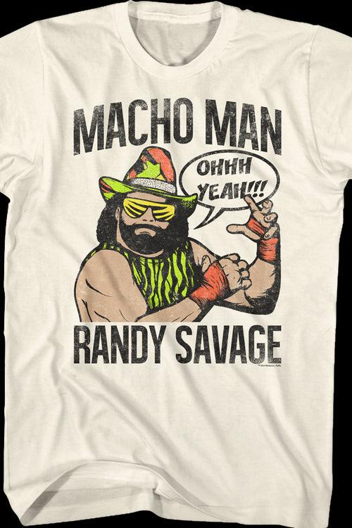Vintage Ohhh Yeah Macho Man Randy Savage T-Shirtmain product image
