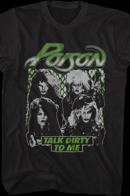 Vintage Photo Talk Dirty To Me Poison T-Shirtmain product image