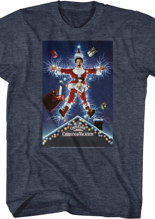 Vintage Poster Christmas Vacation T-Shirt - main product image