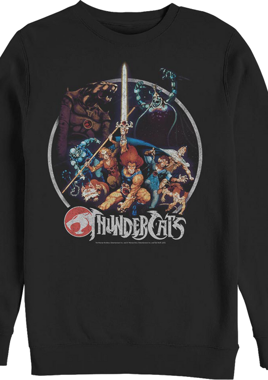 Vintage Poster ThunderCats Sweatshirt - main product image