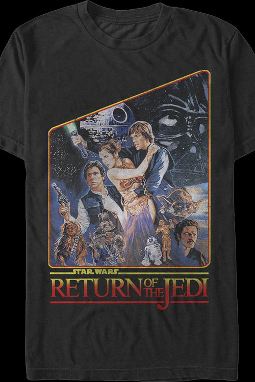 Vintage Return of the Jedi Poster Star Wars T-Shirtmain product image