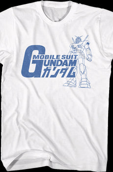 Vintage RX-78-2 Sketch Gundam T-Shirt
