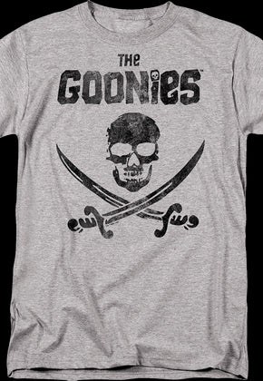 Vintage Skull & Crossed Swords Goonies T-Shirt