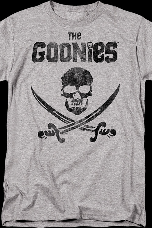 Vintage Skull & Crossed Swords Goonies T-Shirtmain product image