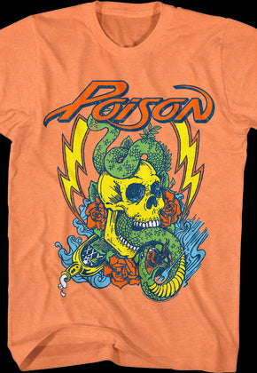 Vintage Snake & Skull Poison T-Shirt