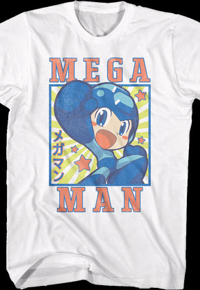 Vintage Stars Mega Man T-Shirt