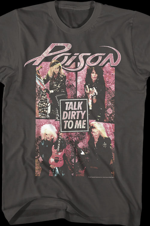 Vintage Talk Dirty To Me Poison T-Shirtmain product image