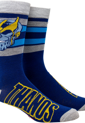 Vintage Thanos Marvel Comics Socks