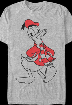Vintage Winter Donald Duck Disney T-Shirt