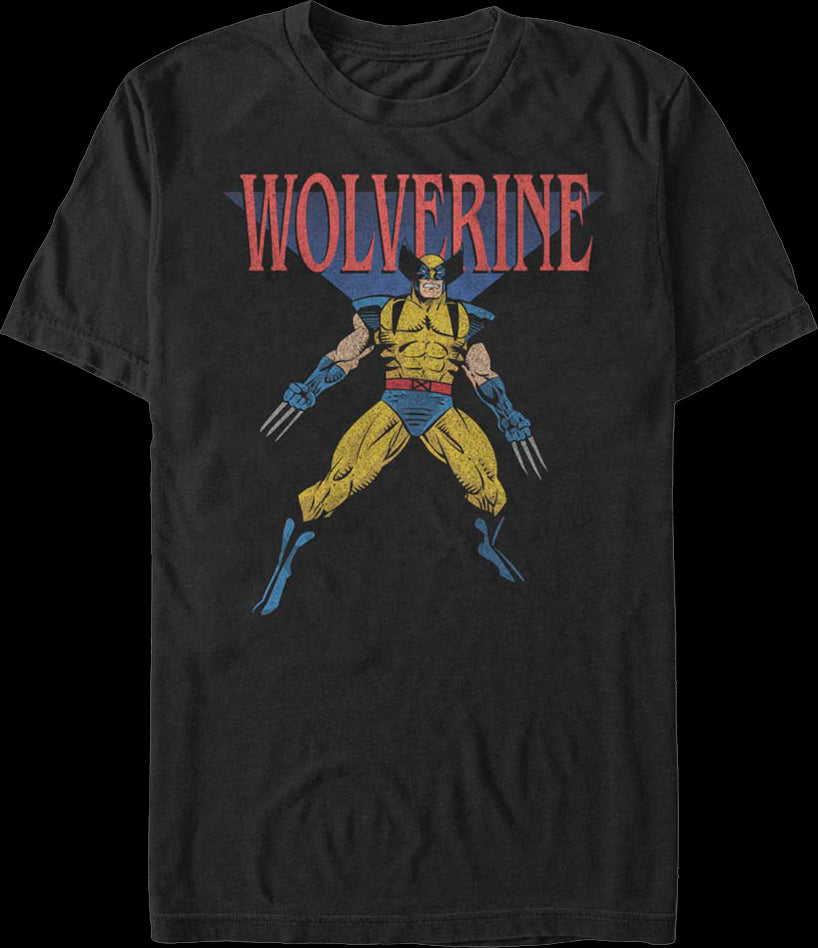 【SALE】80s Marvel wolverine tee RARE 80s Wolverine Vintage Single Stitch T shirt Marvel