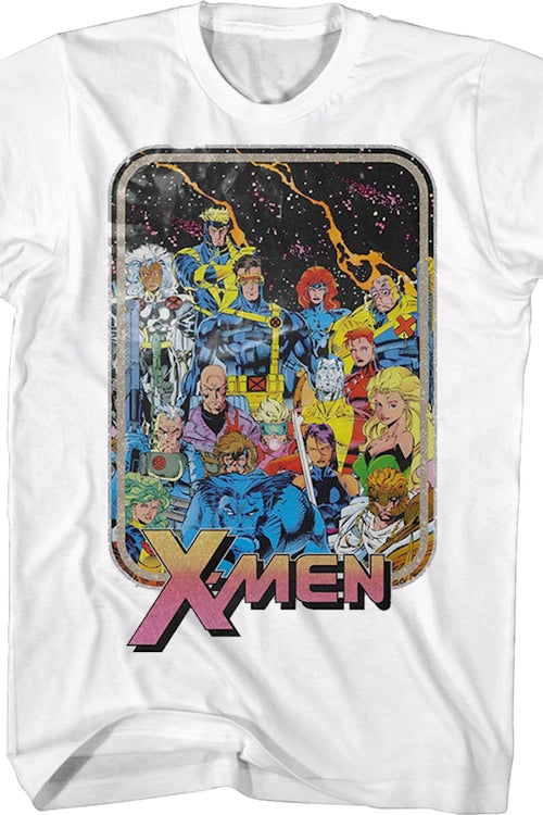 Vintage X-Men Group Picture Marvel Comics T-Shirtmain product image