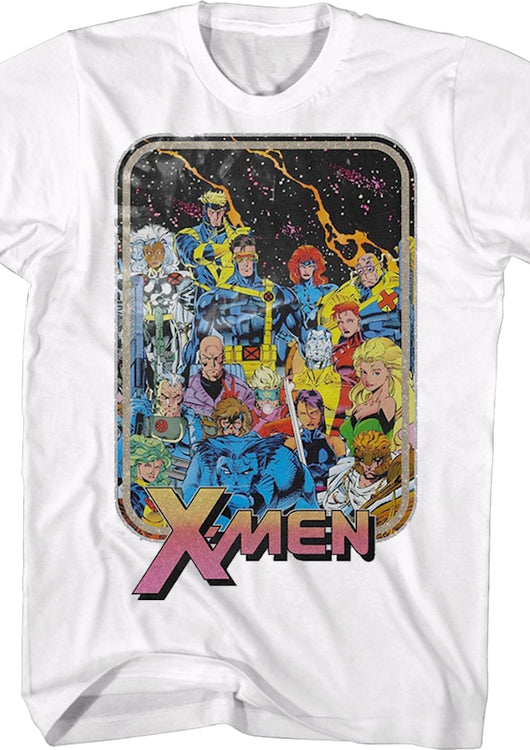 Vintage X-Men Group Picture Marvel Comics T-Shirt - main product image