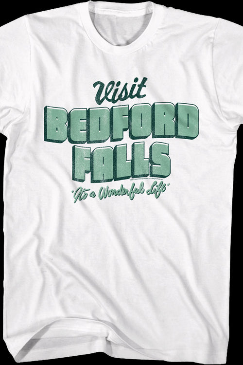 Visit Bedford Falls It's A Wonderful Life T-Shirtmain product image