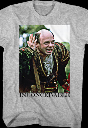 Vizzini Inconceivable Princess Bride T-Shirt