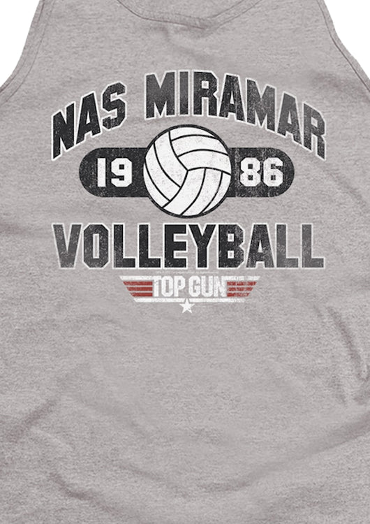 Volleyball Top Gun Tank Top - main product image