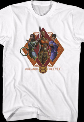 Black Panther: Wakanda Forever Collage Marvel Comics T-Shirt