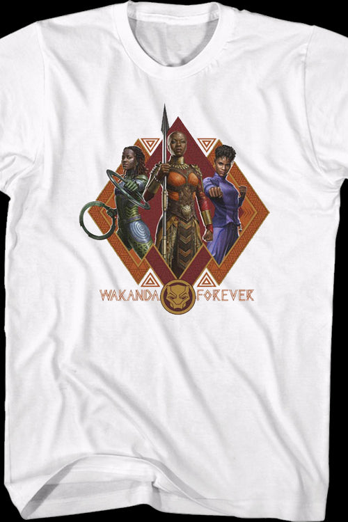 Black Panther: Wakanda Forever Collage Marvel Comics T-Shirtmain product image