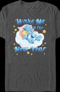 Wake Me in the New Year Care Bears T-Shirt