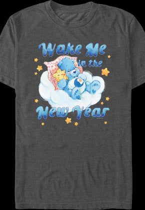 Wake Me in the New Year Care Bears T-Shirt