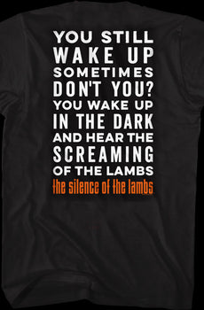 Hear the Screaming Silence of the Lambs T-Shirt
