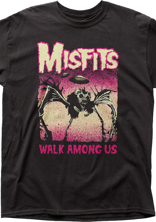 Impact Walk Among Us Cover Artwork Misfits T-Shirt - main product image