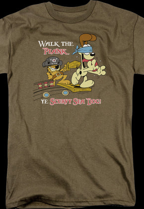 Walk The Plank Garfield T-Shirt