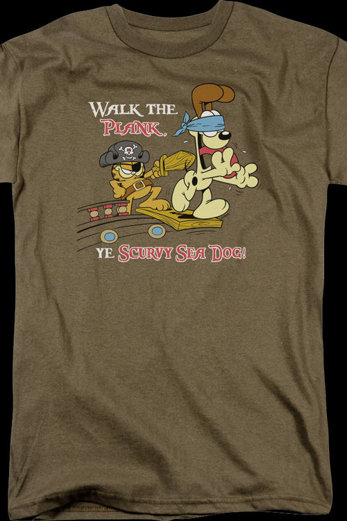 Walk The Plank Garfield T-Shirtmain product image