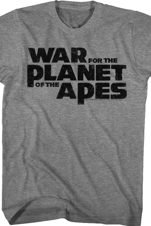 War For The Planet Of The Apes T-Shirtmain product image