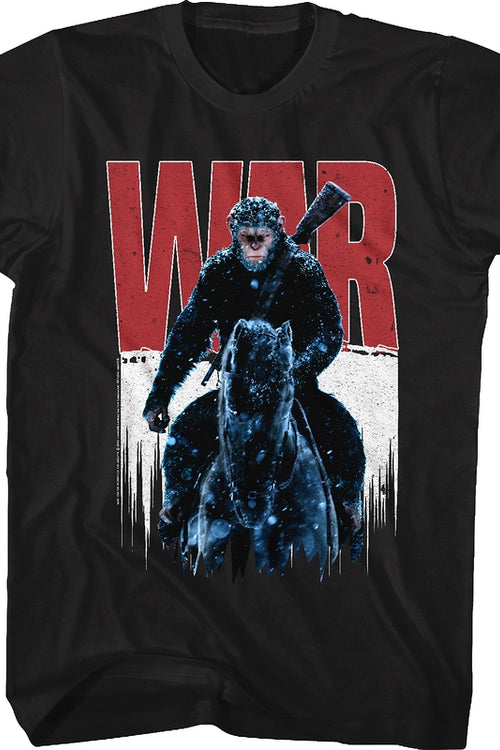 War Planet Of The Apes T-Shirtmain product image