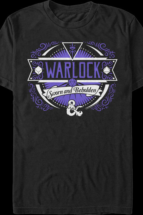 Warlock Dungeons & Dragons T-Shirtmain product image