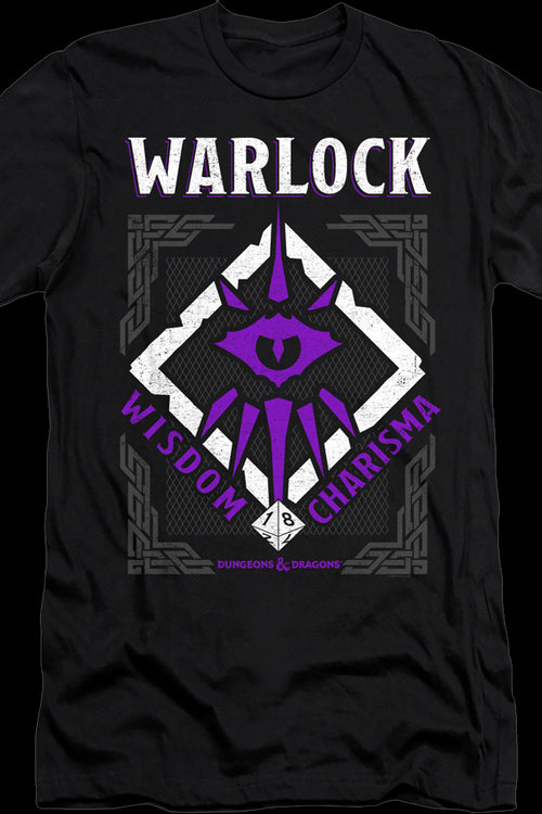 Warlock Logo Dungeons & Dragons T-Shirtmain product image