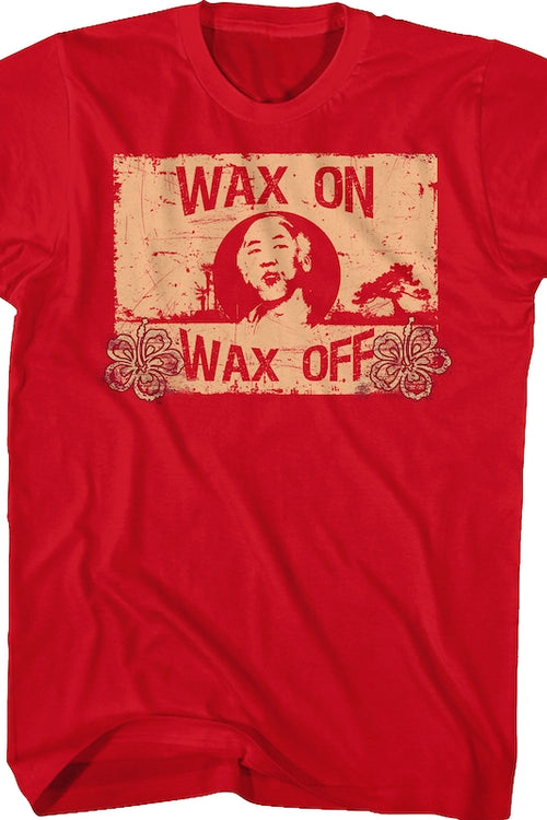 Wax On Wax Off Karate Kid Shirtmain product image