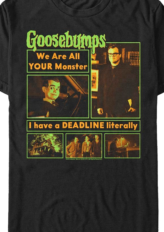 We Are All Your Monster Goosebumps T-Shirt - main product image