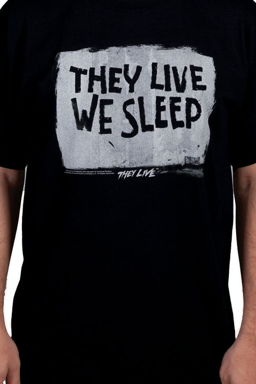 We Sleep They Live Shirtmain product image