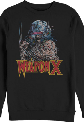 Weapon X Marvel Comics Sweatshirt