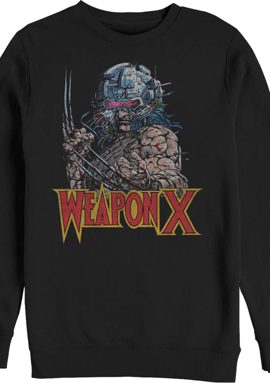 Weapon X Marvel Comics Sweatshirt - main product image