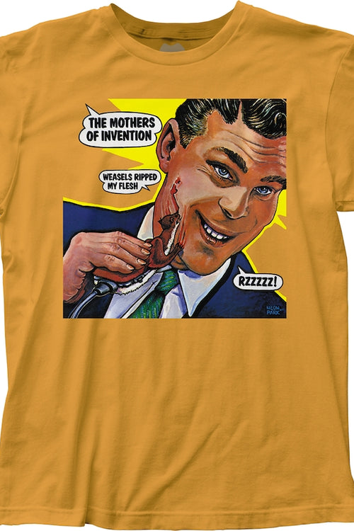 Weasels Ripped My Flesh Frank Zappa T-Shirtmain product image