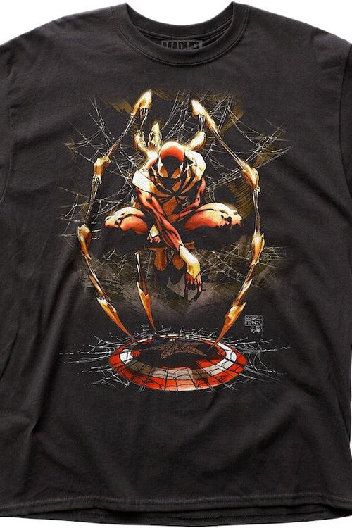 Webbed Shield Spider-Man T-Shirtmain product image