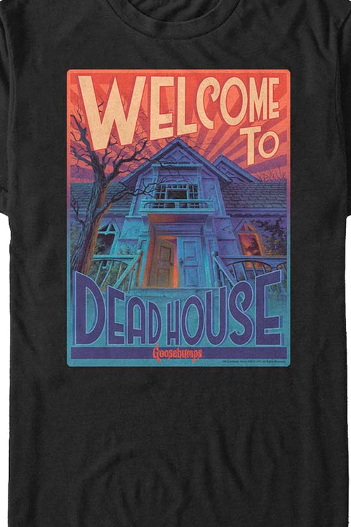 Welcome To Dead House Goosebumps T-Shirtmain product image