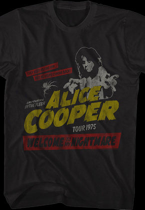 Welcome To My Nightmare Alice Cooper T-Shirt