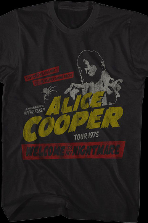 Welcome To My Nightmare Alice Cooper T-Shirtmain product image