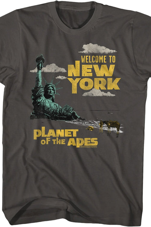 Welcome To New York Planet Of The Apes T-Shirtmain product image