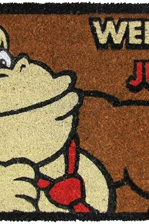 Welcome To The Jungle Donkey Kong Doormatmain product image
