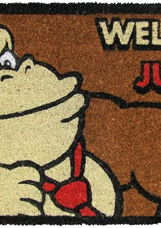 Welcome To The Jungle Donkey Kong Doormat - main product image