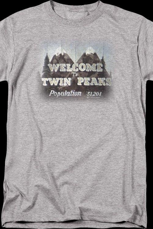 Welcome To Twin Peaks T-Shirtmain product image