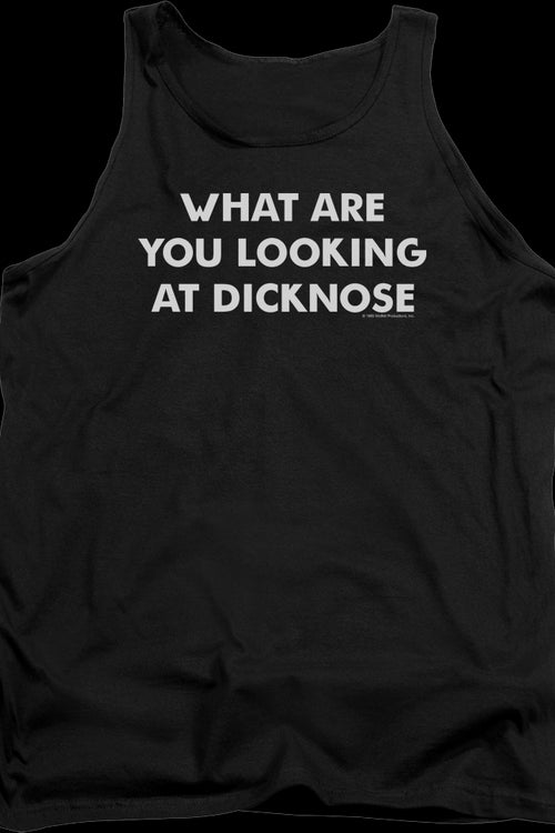 What Are You Looking At Dicknose Teen Wolf Tank Topmain product image