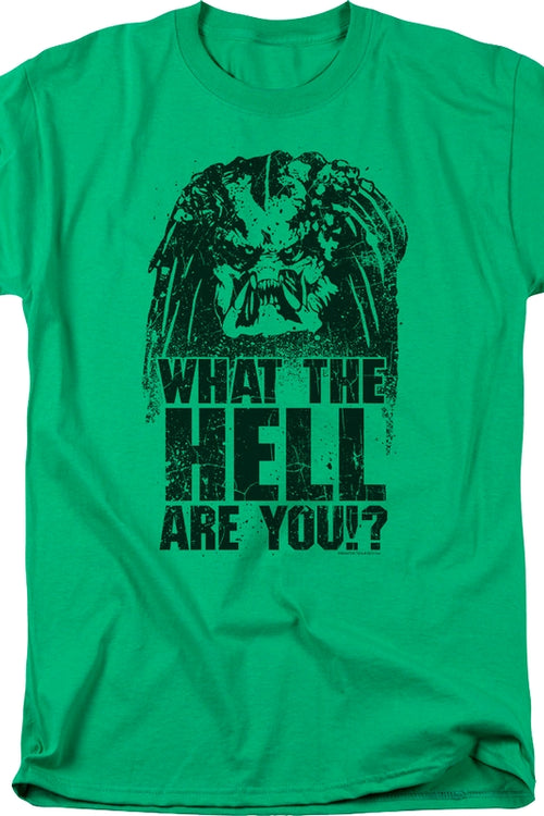 What The Hell Are You Predator T-Shirtmain product image