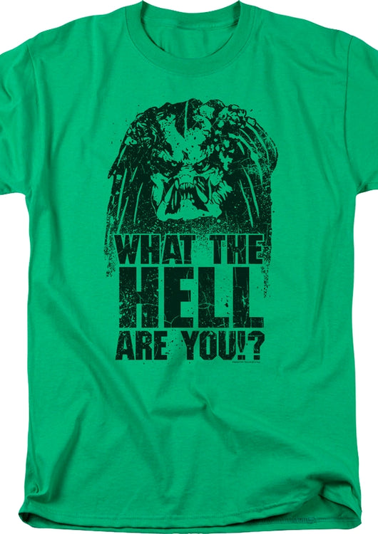 What The Hell Are You Predator T-Shirt - main product image