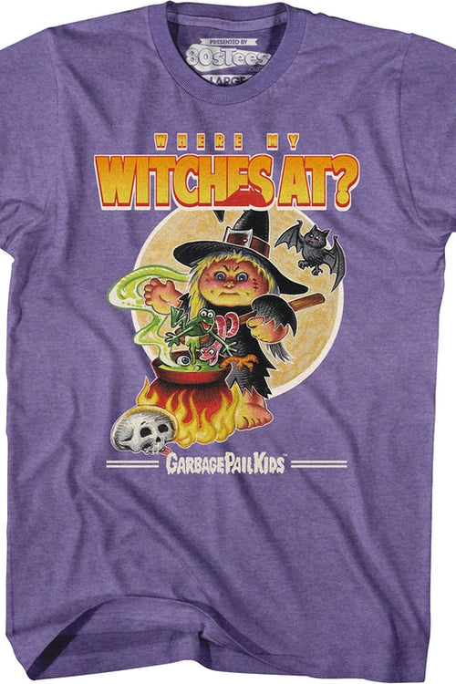 Where My Witches At Garbage Pail Kids T-Shirtmain product image