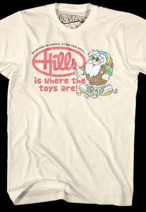 Where The Toys Are Hills T-Shirt